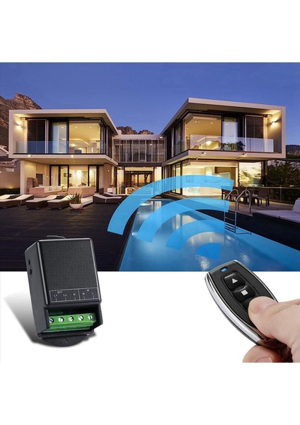 2x Çift Kablosuz Uzaktan Kumanda Anahtarı AC100-240V 10A Röle Röle Radyo Frekans Anahtarı Ana Aletler Su Pompası Aydınlatma (Yurt Dışından) fiyatları