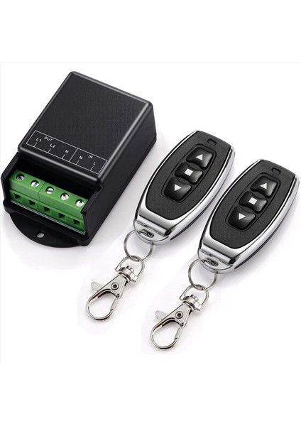 2x Çift Kablosuz Uzaktan Kumanda Anahtarı AC100-240V 10A Röle Röle Radyo Frekans Anahtarı Ana Aletler Su Pompası Aydınlatma (Yurt Dışından) indirimleri