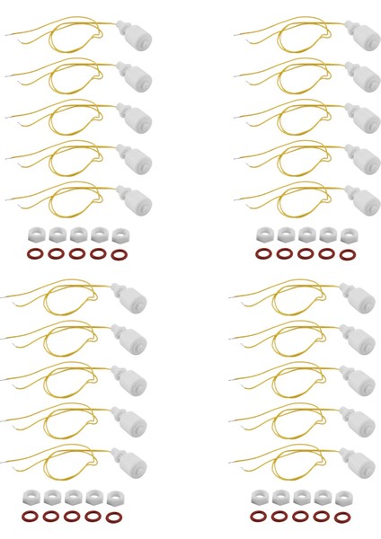 20 Adet ZP4510 Sıvı Su Seviyesi Sensörü Dikey Şamandıra Anahtarları (Yurt Dışından)
