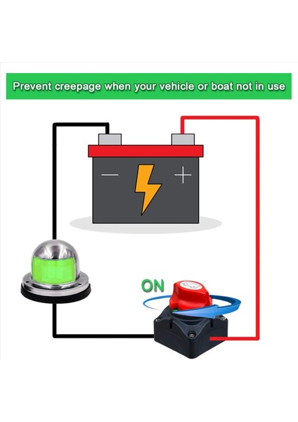 2x Pil Bağlantı Kesme Anahtarı 12V 24V 48V 60V Pil Master Deniz Teknesi Otomatik Kampası Için Izolatör Anahtarı Kesme (Yurt Dışından) modelleri