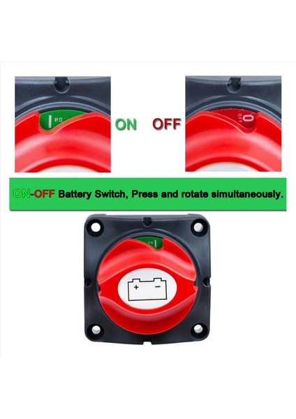 2x Pil Bağlantı Kesme Anahtarı 12V 24V 48V 60V Pil Master Deniz Teknesi Otomatik Kampası Için Izolatör Anahtarı Kesme (Yurt Dışından) indirimleri