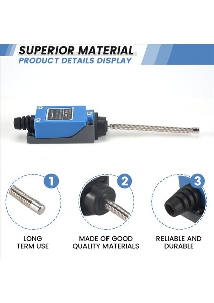 1 Adet Su Geçirmez Seyahat Anahtarı ME-9101 Anlık Limit Anahtarı 1nc/1no 5A/250VAC (Yurt Dışından) indirimleri