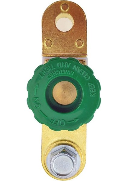 2pcs Pil Anahtarı Güç Kapalı Anahtar Saf Bakır Önleyici Pil Kafa Kablo Kafası Kipi (Yurt Dışından) fırsatları