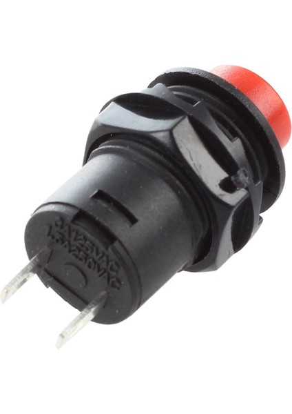 10 Pcs Mandal Etme Spst Yuvarlak Kırmızı Push Düğmesi Anahtarı Ac 125V 3A (Yurt Dışından) indirimleri