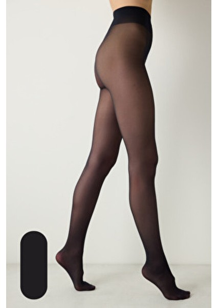 Siyah Premier All Day 40 Kadın Külotlu Çorap, Orta Kalınlıkta İpek Mat Yapı ile Şık indirimleri