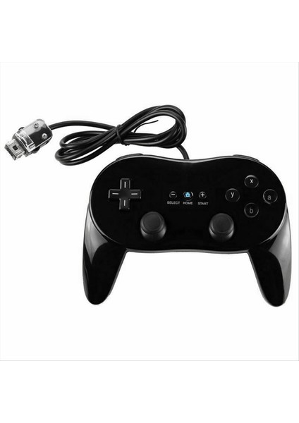 Ikinci Nesil Kablolu Oyun Uzaktan Kumandası Için Game Pad Kontrol Konsolu Joypad'i - Siyah (Yurt Dışından)