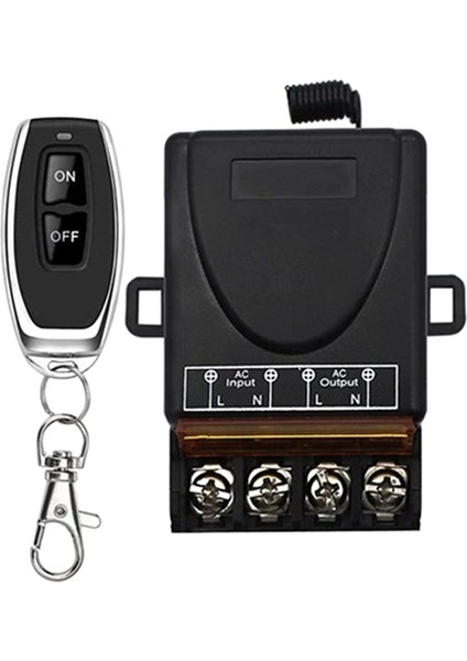 Elektrikli Cihaz Lambası Için Ac 220V 30A 1ch 433MHZ Kablosuz Uzaktan Kumanda Anahtarı Röle Alıcısı Açma/kapama Vericisi (Yurt Dışından)