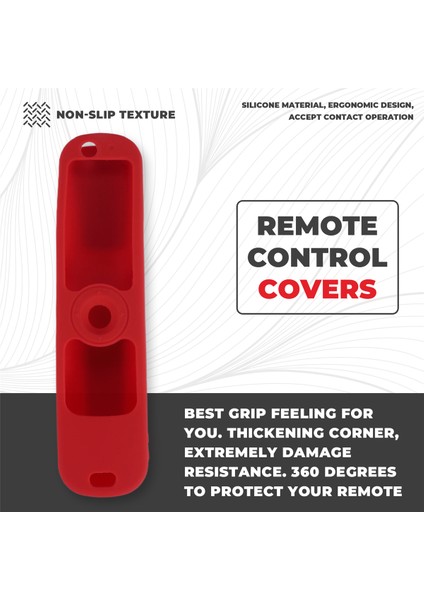 Akıllı Tv Için Yumuşak Silikon Koruyucu Uzaktan Kumanda Kılıfları AN-MR21GC / MR21N MR21GA (Kırmızı) (Yurt Dışından) fırsatları