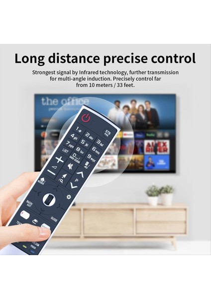 Akıllı Tv Magic Uzaktan Kumandası AKB75455602 AKB75455601 AN-MR700 AN-MR650 AN-MR600 (Yurt Dışından) indirimleri