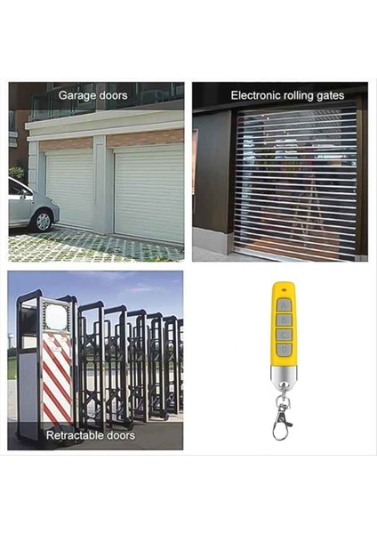 Garaj Kapıları, Kapı Sistemleri Için 433MHZ Uzaktan Kumandalı Kompakt Kablosuz Çoğaltıcı Evrensel Uyumluluk Kolay Kurulum (Yurt Dışından) indirimleri