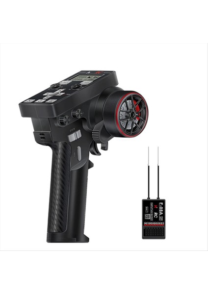 Ct-6b 8ch Verici Uzaktan Kumanda 2.4ghz Rc, F-08A 8 Kanal Pwm Alıcı Jiroskoplu Araba Tekne Tankı Için (Yurt Dışından)