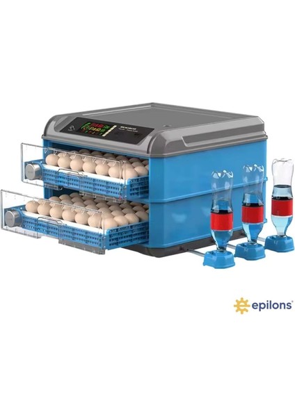 128 Yumurta Kapasiteli Tam Otomatik Kuluçka Makinesi - Civciv, Kaz, Hindi ve Ördek Yetiştiriciliği EPO-128M ( Lisinya ) fırsatları