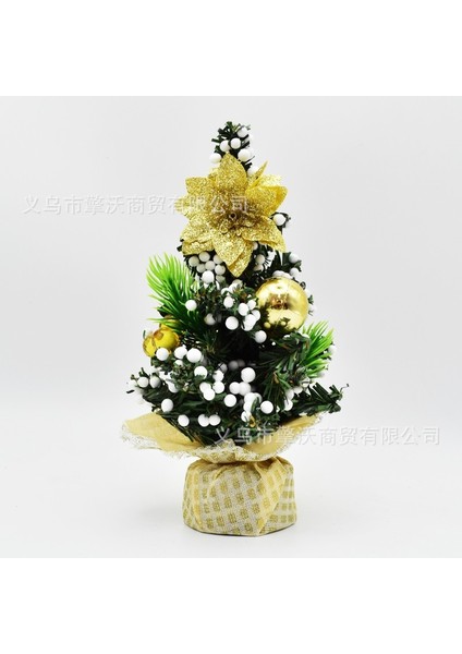Süs Ağacı 20 cm Mini Noel Dekorasyonu Noel Bitki Günü Alışveriş Merkezi Olay Dekorasyonu Masaüstü Küçük Ağaç (Yurt Dışından)