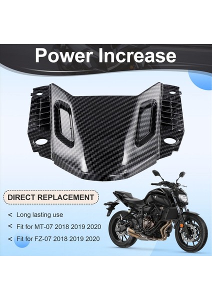 Motosiklet Ön Bölüm Kaplama Far Örtüsü Kapak Yamaha Mt-07 MT07 FZ07 Fz-07 18-20 Için Ön Üst Burun Kaputu (Yurt Dışından) fırsatları