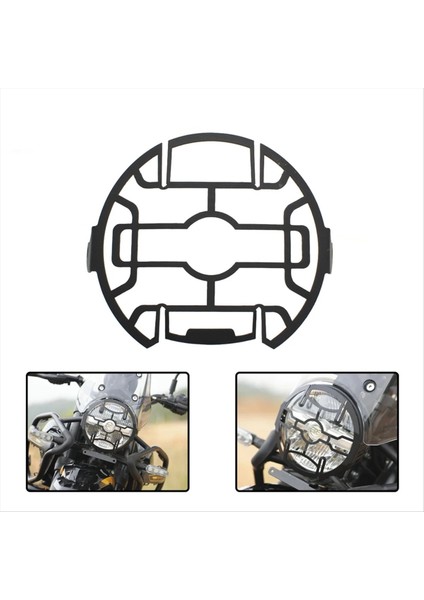 Motosiklet Far Izgara Koruyucu Koruyucu Far Royal Enfield Himalaya Için Ön Işık Koruma Kapağı 450 2024- (Yurt Dışından) fiyatları