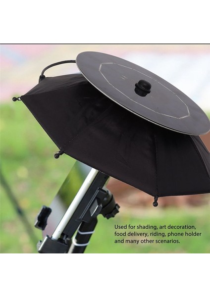 Güneş Telefonu USB Dış Mekan Bisiklet Balıkçılığı Için USB Şemsiyesi, Telefon Mini Şemsiye Güneş Gölgesi USB Güneş Gücü Siyahı ile Şarj (Yurt Dışından) modelleri