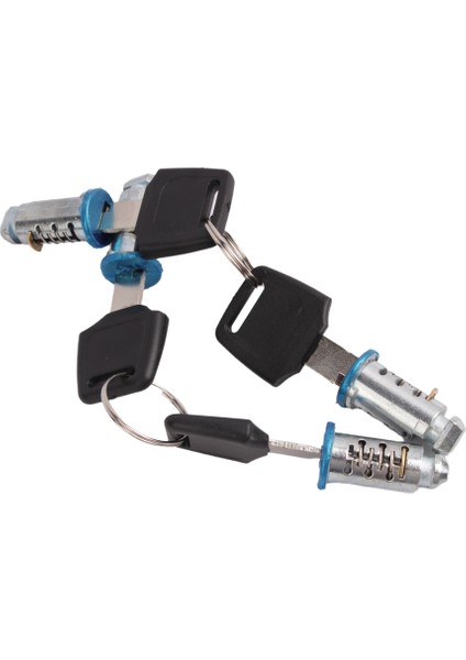 4 Paket Kilit Çekirdekleri Bir Anahtar Sistem Değiştirme Kilit Silindirleri Araba Çatı Rafları Bileşenleri (Yurt Dışından) fiyatları