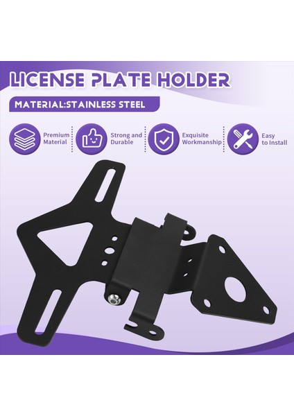 Motosiklet Aksesuarları Arka Kuyruk Düzenli Çamurluk Eliminator Kit Plaka Tutucu Daytona 660 2024 (Yurt Dışından) fırsatları