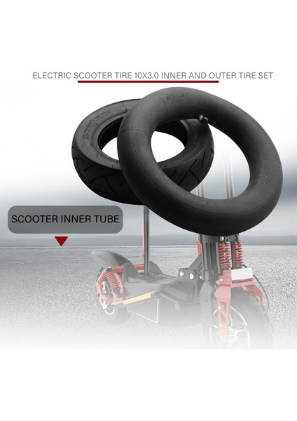 Kugoo M4 Pro Electric Scooter Go Karts Atv Için Elektrikli Scooter Tire 10X3.0 Iç ve Dış Lastik Seti (Yurt Dışından) fiyatları