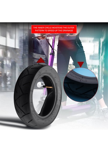 Kugoo M4 Pro Electric Scooter Go Karts Atv Için Elektrikli Scooter Tire 10X3.0 Iç ve Dış Lastik Seti (Yurt Dışından) fırsatları
