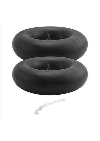 2 Adet 4.10/3.50-4 Inç Iç Tüp Lastiği El Kamyonu, Dolly, El Arabası, Çim Biçme Makinesi Için (Yurt Dışından) modelleri