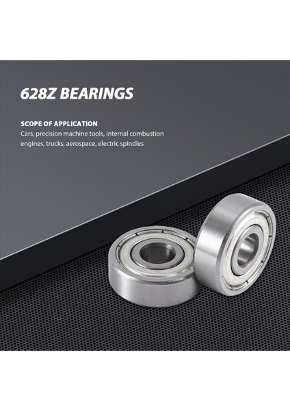 5pcs 628Z 8X24X8MM Minyatür Bilyalı Rulmanlar 8 * 24 * 8mm 628Z (Yurt Dışından) indirimleri