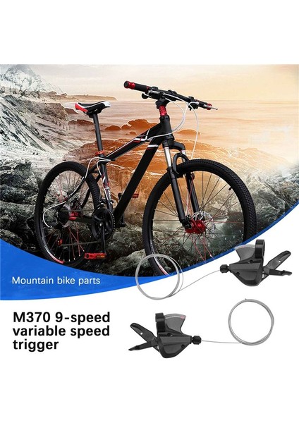 Altus M370 9 Hızlı Değiştirici Tetikleyici Seti SL-M370 3x9 Iç Kablo ile (Yurt Dışından) indirimleri