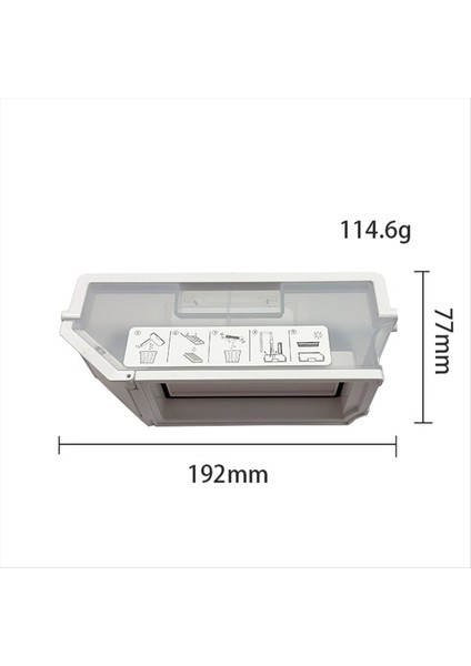 2pcs Kobos Diobao N20 Pro/aile Tozu Konteyner Yedek Parçaları Için Uyumlu Elektrikli Süpürge Toz Kutusu (Yurt Dışından) modelleri