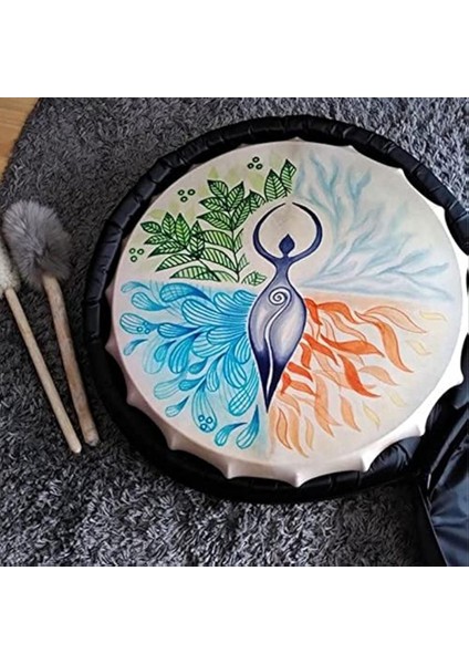 2 Paket Şamanik Davul, Şamanik Davullar Hayatın Manevi Müziği, Davul Çubuklu El Yapımı Şamanik Davullar (Yurt Dışından) fırsatları