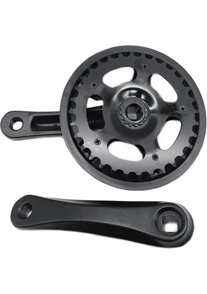 Bisiklet Tek Hızlı Krankset 32T Katlanır Elektrikli Bisiklet Krank Seti Alüminyum Alaşım 127MM Kapak Bisiklet Aksesuarları (Yurt Dışından) modelleri