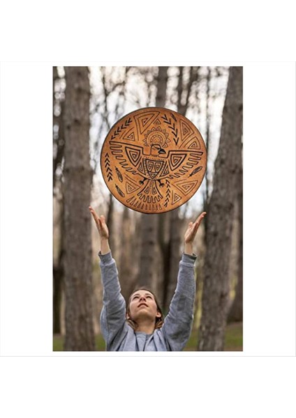 Şamanik Davullar Kutsal &quot;şaman Bird&quot; Vegan Davullar Ses Iyileştirici Araçlar Sibirya Davulları Manevi Müzik Şamanik Davullar (Yurt Dışından) fırsatları