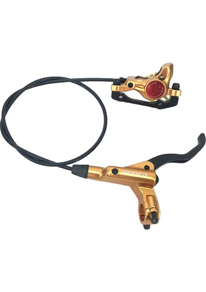Zoom HB-875 Bisiklet Freni Mtb Fren Hidrolik Disk Fren Ön Fren 750MM Dağ Bisiklet Fren Altın Renk (Yurt Dışından)