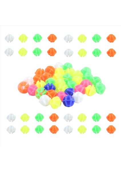 108PCS Bisiklet Yuvarlak Dekoratif Renkli Boncuklar Konuşmacıları Süslemeler Plastik Cilp Konuşan Boncuklar (Yurt Dışından)