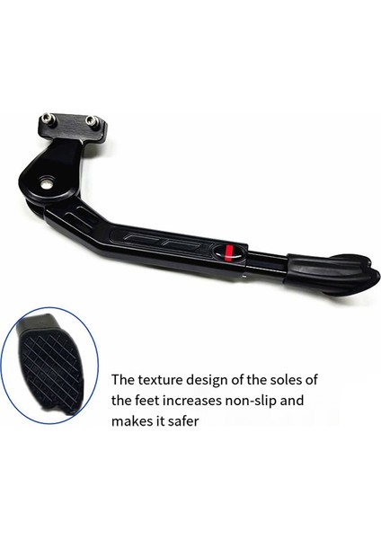 Bisiklet Kickstand Bisiklet Park Rafı Desteği Ayarlanabilir Bisiklet Destek Yan Kick Standı Kar/katlanır Bisiklet (Yurt Dışından) fiyatları
