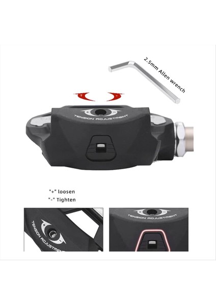 Meroca Bike Kilit Pedalı Bisiklet Kendi Kendine Kızanıklık Pedalı Spd Sistemi Yol Bisiklet Platformu Için Kilit Parçası (Yurt Dışından) fırsatları