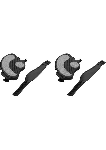 Spin Bisikleti ve Kapalı Sabit Egzersiz Bisikleti Için Kayışlarla Bisiklet Pedalları Egzersiz (Yurt Dışından) indirimleri