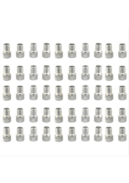 Alüminyum Alaşım Bisiklet Valf Adaptörü, Dağ Bisikletleri ve Yol Bisikletleri Için Uygun, Bisiklet Aksesuarları Gümüş (Yurt Dışından)