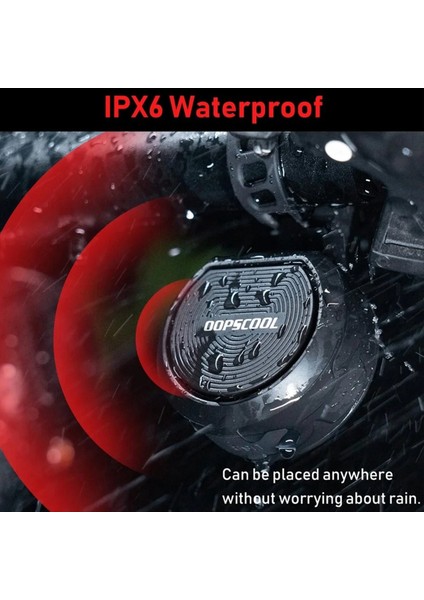 Rüzgar ve Moon Bisiklet Bell Su Geçirmez Korna Çanları Taşınabilir USB Şarj Güvenliği Elektrik Dağ Bisiklet Korna Alarm Yüksek Bell-C (Yurt Dışından)