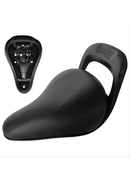 Çocuklar Için Bisiklet Koltuğu, Bisiklet Eyer Kullanımı Pu Bisiklet Koltuğu, Bisiklet Çocuk Koltuğu Arkası Korkuyla, Siyah (Yurt Dışından) modelleri