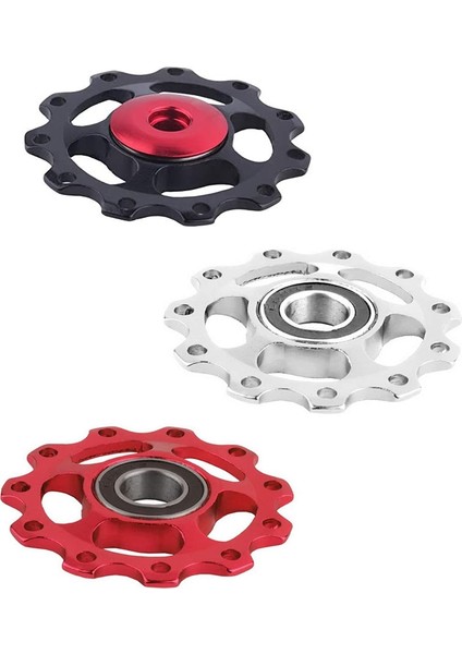 11T Mtb Bisiklet Arka Vese Jokey Tekerlekleri Jokey Tekerlek Topu Ön Vites Değiştirici Rehber Kasnağı, Siyah (Yurt Dışından) fırsatları