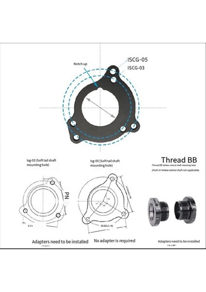 Dağ Bisikleti Pozitif ve Negatif Diş Tek Zincirleme Zinciri Stabilizatör, Zincirin Düşmesini Önlemek Için (Yurt Dışından) modelleri