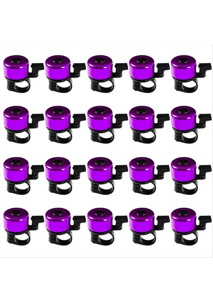 Bisiklet Çanları Yol Bisiklet Boynuzları Güvenli Bisiklet Alarmları Bisiklet Aksesuarları Dağ Bisikleti Çanları Mor (Yurt Dışından)