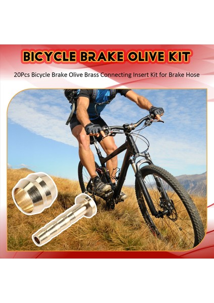 20PCS Bisiklet Fren Zeytin Pirinç Bağlama Shimano BH59 Hidrolik Disk Fren Hortumu, 4 (Yurt Dışından) fırsatları