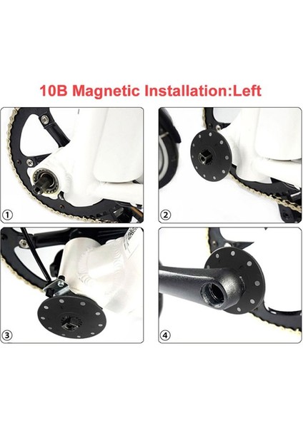 Elektrikli Bisiklet Pedalı Pas Sistemi Yardımcı Sensör KT-10B 10 Mıknatıs Sol Yan Hız Sensörü Ebike Bisiklet Aksesuarları (Yurt Dışından) indirimleri