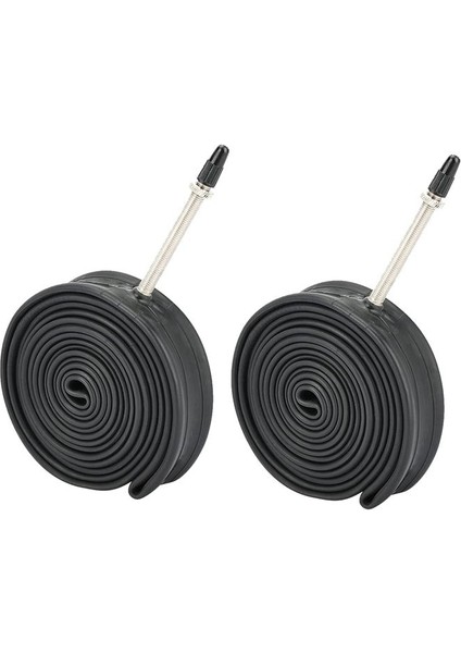 2 Paket 700 x 28-32C Lastik Yol Bisikleti, Bisiklet Iç Tüpü 60MM Preesta Valfı Yol Bisikletleri Için (Yurt Dışından)