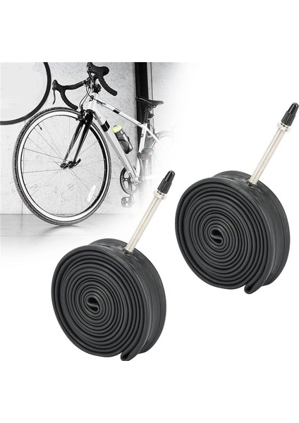 2 Paket 700 x 28-32C Lastik Yol Bisikleti, Bisiklet Iç Tüpü 60MM Preesta Valfı Yol Bisikletleri Için (Yurt Dışından) fiyatları