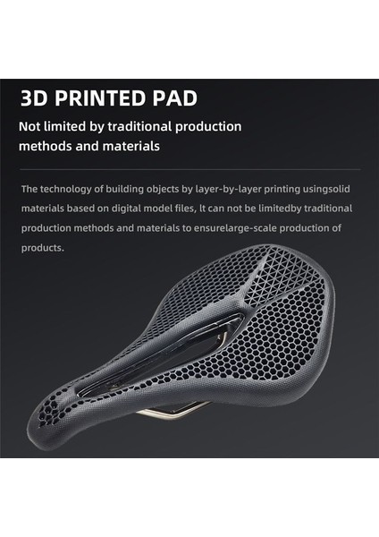 Bisiklet Eyer Petek 3D Nefes Alabilen Yastık Dağ Yol Bisiklet Aksesuarları (Yurt Dışından) fırsatları