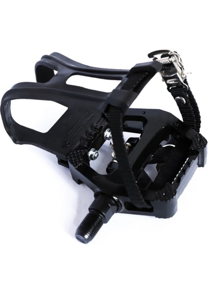 Bisiklet Pedalları Için 2pcs - Ayak Klipsli ve Kayışları ile Hibrit Pedal, Spin Bisikleti, Iç Egzersiz Bisikletleri, 9/16 Inç Için Uygun (Yurt Dışından) modelleri