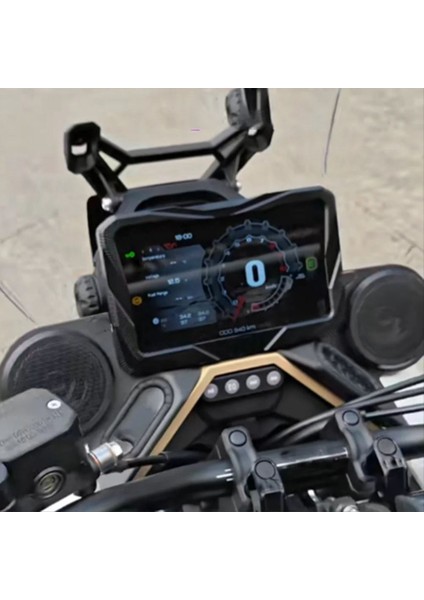 Motosiklet Aksesuarları Enstrüman Koruma Çerçevesi Ekran Dekoratif Ekran Koruyucu Zontes 368G 501G Siyah (Yurt Dışından) modelleri