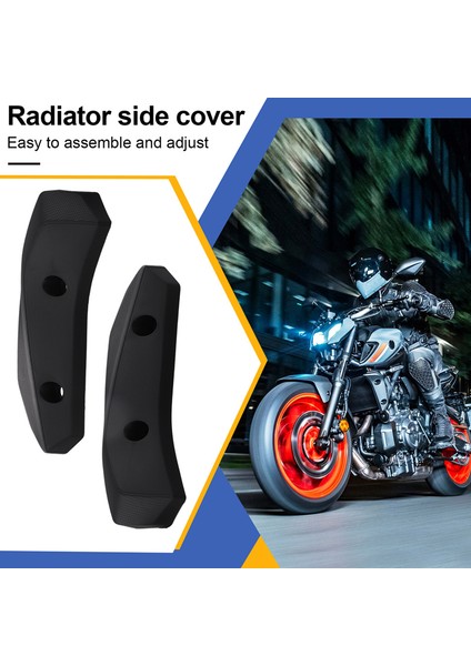 Motosiklet Aksesuarları Yan Radyatör Kapak Koruma Yamaha Mt-07 MT07 FZ07 2012-2017 Için (Yurt Dışından) fırsatları
